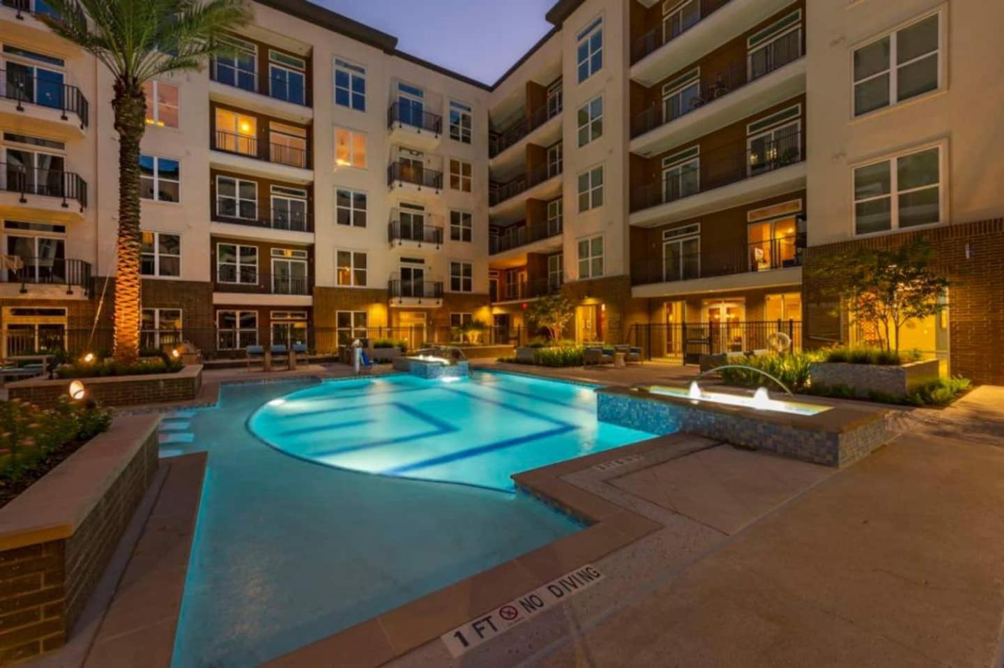 Appartamento Downtown Apart 1 Bed 1 Bath Free Parking Houston Esterno foto